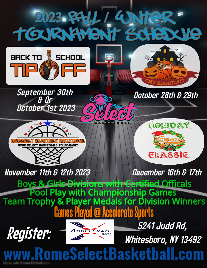 Rome Basketball, Youth Basketball, Rome NY, Syracuse Basketball, Syracuse Youth Basketball, Rome Select, Oneida Basketball